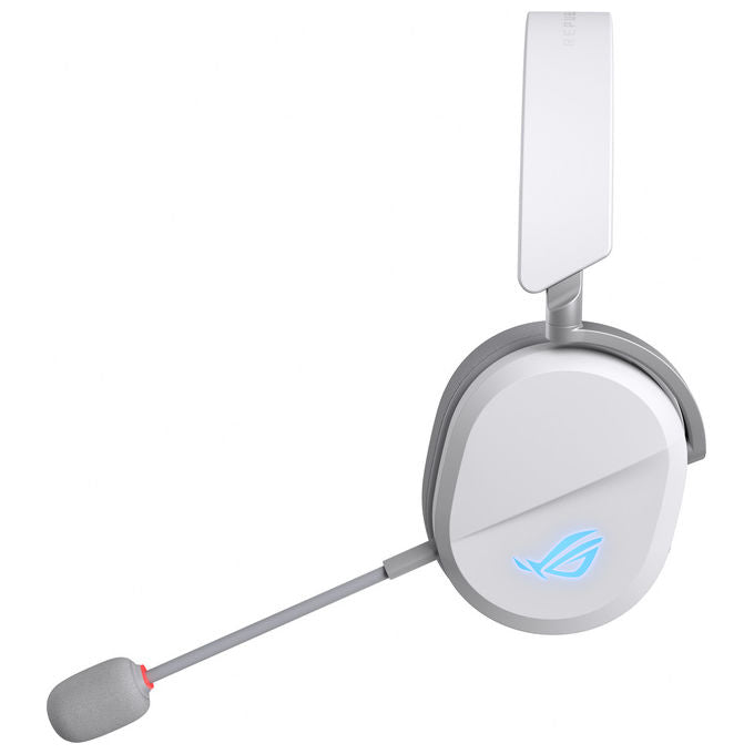 Asus Rog Pelta, Cuffie Gaming, Con-Senza Cavo, Bluetooth, Usb Tipo-C, Bianco