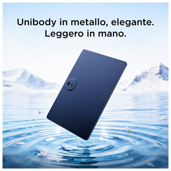 Tcl, Tab A1 Plus, 6GB+128GB, Display 2.4K 12,2'' 120 Hz, Processore 4 nm, Grigio