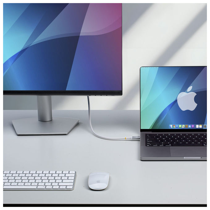 Startech.com Cavo USB4 3m USB-C 20 Gbps PD60W 4K120Hz Bianco