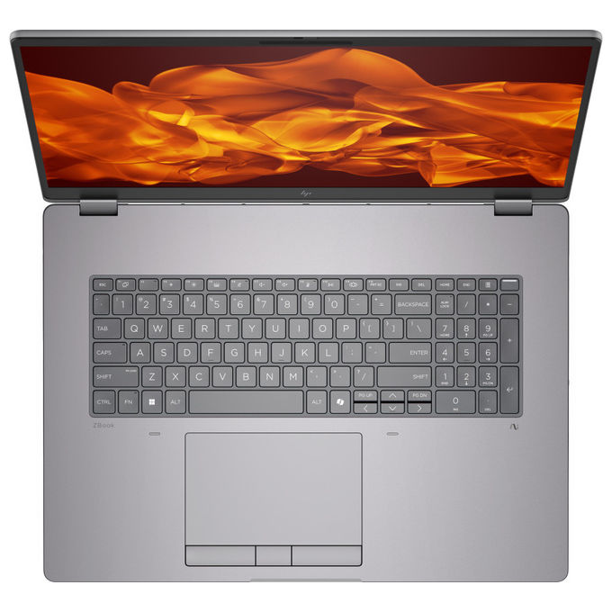 HP D5JQ3ET ZBook Fury G1i Workstation Mobile Intel Core Ultra 7 255HX 18 pollici 32GB RAM NVIDIA RTX PRO 2000 SSD 1TB Windows 11 Pro colore Argento