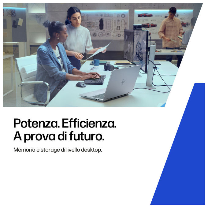HP D5JQ3ET ZBook Fury G1i Workstation Mobile Intel Core Ultra 7 255HX 18 pollici 32GB RAM NVIDIA RTX PRO 2000 SSD 1TB Windows 11 Pro colore Argento