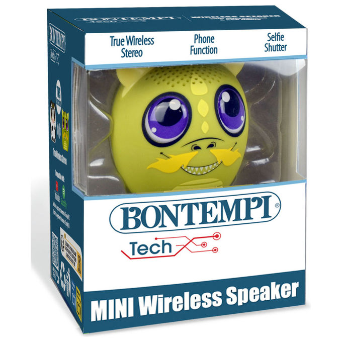 Bontempi Altoparlante Portatile e per Feste Wireless Multicolore Modello 4901003