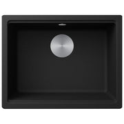 Elleci Lavello da Incasso Time Undermount UM 105 Granitek Tortora Mono Splitvasca Sottotop-Sopratop
