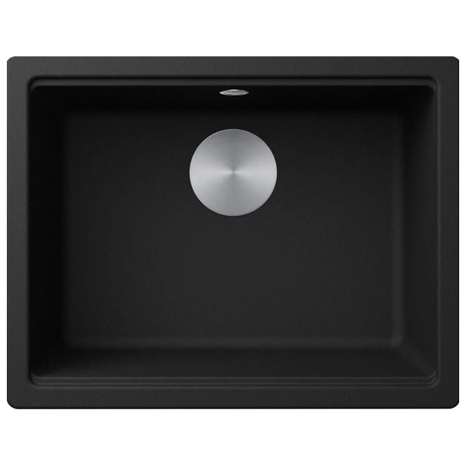 Elleci Lavello da Incasso Time Undermount UM 105 Granitek Tortora Mono Splitvasca Sottotop-Sopratop