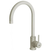 Elleci, Miscelatore Monocomando Cucina Cloud, Granitek Bianco Soft 39, Canna Girevole