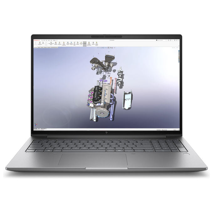 HP ZBook X G1i Intel Core Ultra 9 285H Workstation Mobile 16 pollici WUXGA 32GB RAM 1TB SSD NVIDIA RTX PRO 1000 Windows 11 Pro colore Argento