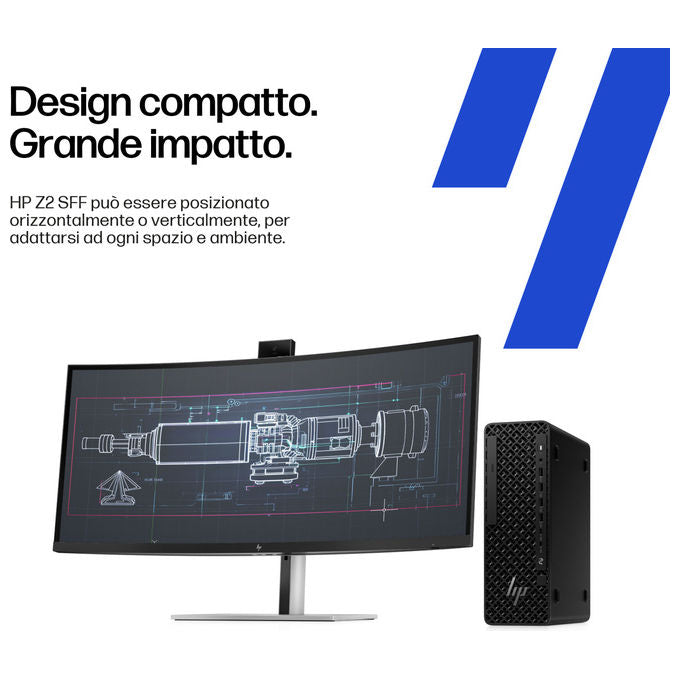 HP Z2 Sff G1i Workstation Intel Core Ultra 7 265 32 GB Ram Nvidia RTX A1000 Windows 11 Pro