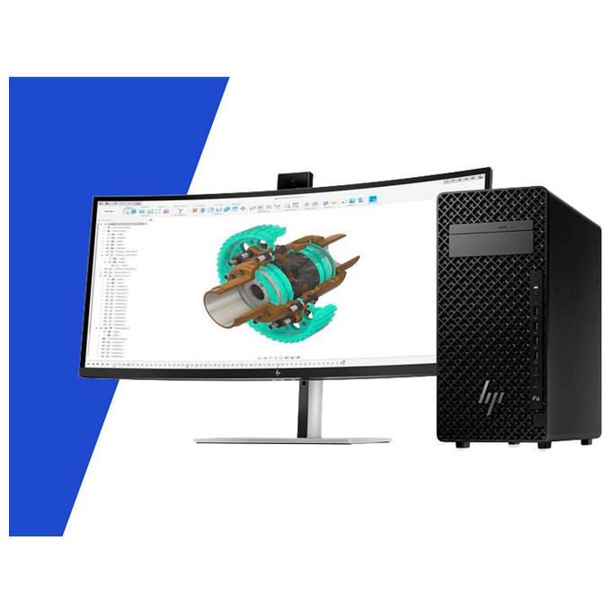 HP, Stazione di Lavoro Z2 Tower G1i, Intel Core Ultra 7 265, 16 GB RAM, 512 GB SSD, Windows 11 Pro, Nero