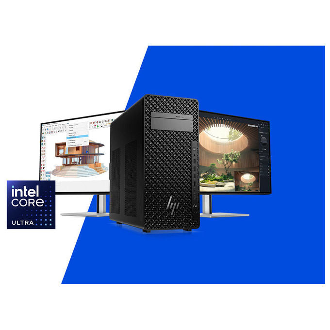 HP, Stazione di Lavoro Z2 Tower G1i, Intel Core Ultra 7 265, 16 GB RAM, 512 GB SSD, Windows 11 Pro, Nero