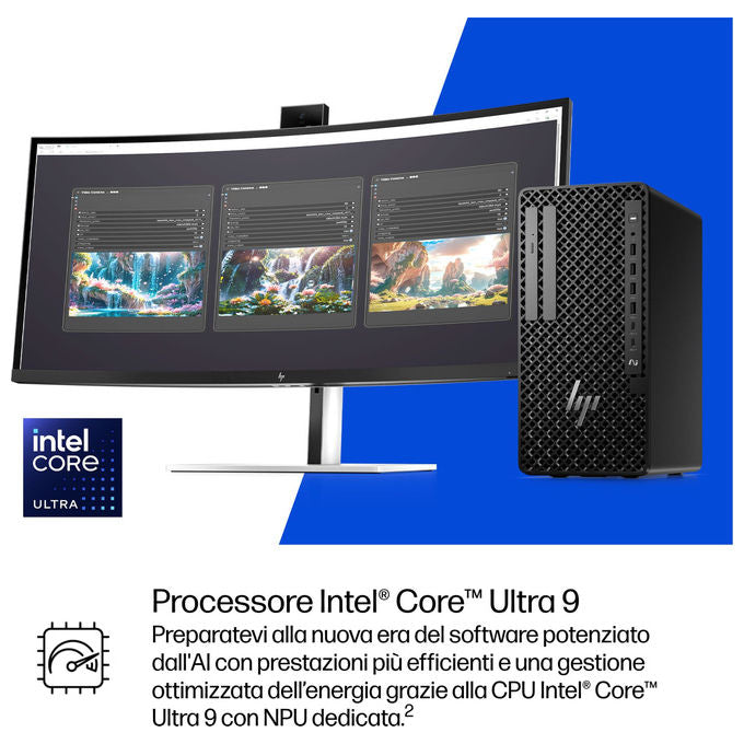 HP Workstation Tower Intel Core Ultra 9 285 32GB DDR5 1TB SSD Windows 11 Pro