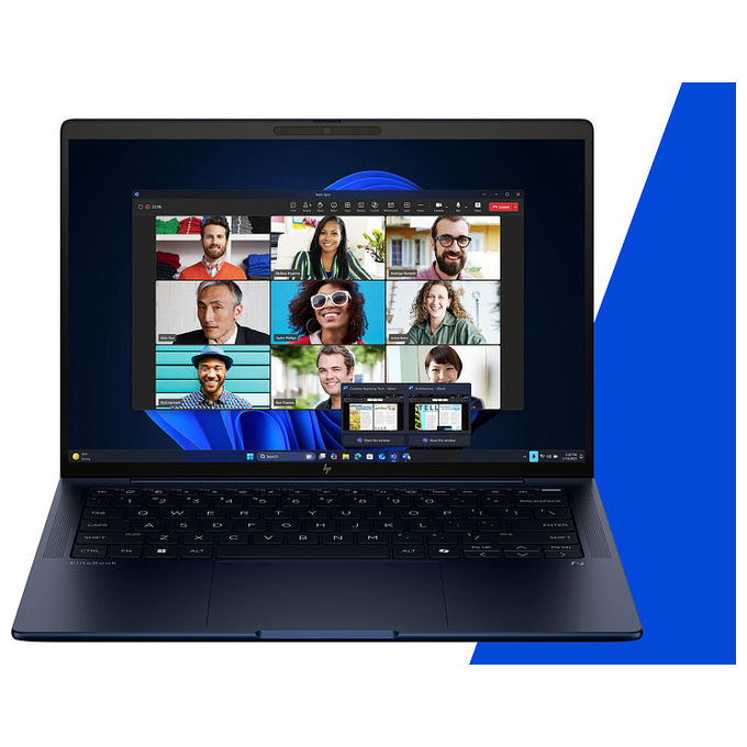 HP EliteBook X G1i Notebook 14 Intel Core Ultra 7 32GB 1TB SSD WUXGA colore Blu