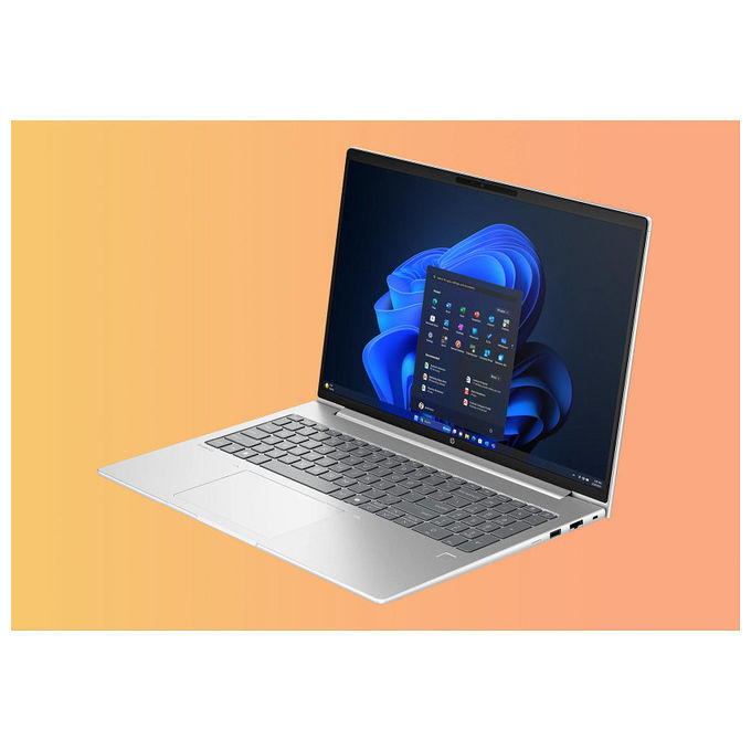 HP D76J1ET ProBook 4 G1i Notebook 16 Core Ultra 7 16GB 512GB SSD RTX 3050 Win 11 Pro colore Argento