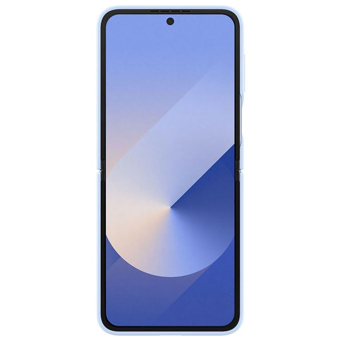 Samsung, Cover in Silicone con Anello, Blu, per Galaxy Z Flip6, EF-PF741TLEGWW