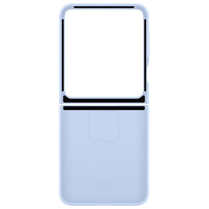 Samsung, Cover in Silicone con Anello, Blu, per Galaxy Z Flip6, EF-PF741TLEGWW