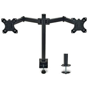 Overmust Braccio Doppio Monitor 13-32 Pollici Regolabile 10 Kg per Braccio