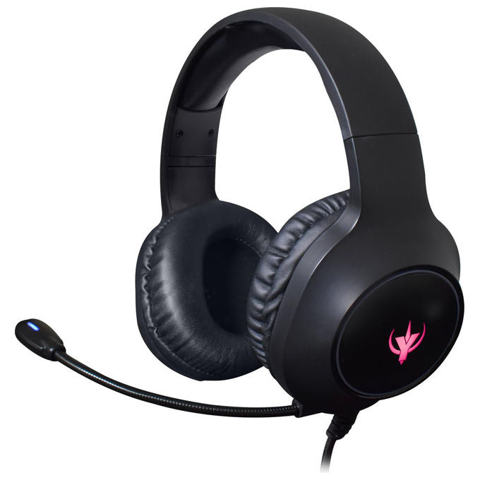 Spyco Cuffie Gaming Impulse HE-121 Suono Cristallino 50 mm Microfono Compatibile PC Mac Xbox PS4 Nintendo Nero