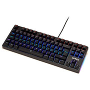 Spyco, Tastiera Gaming Meccanica, Layout Italiano 87 Tasti, Switch Marroni Outemu, RGB