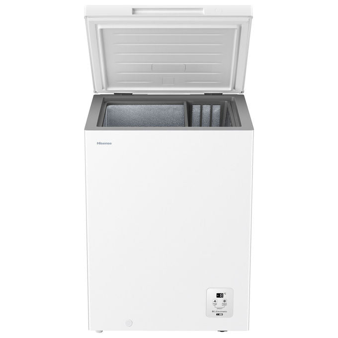 Hisense FT145N1AWE Congelatore a Pozzo 141 L 85,8 cm Classe E 37 dB Congelamento Rapido colore Bianco