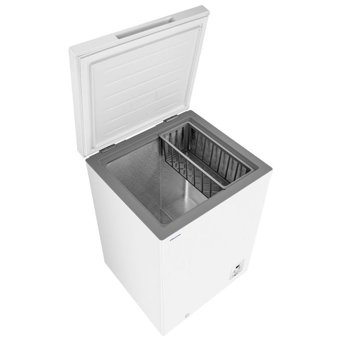 Hisense FT145N1AWE Congelatore a Pozzo 141 L 85,8 cm Classe E 37 dB Congelamento Rapido colore Bianco