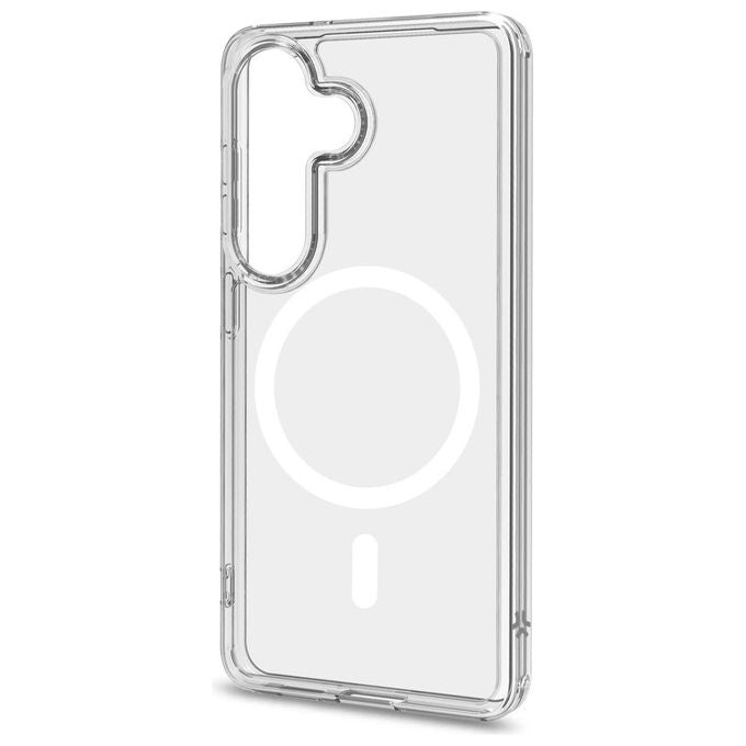 Celly Cover Custodia Trasparente Magsafe Compatibile per Samsung Galaxy S26