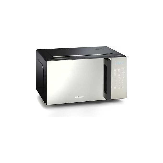 Hisense H20MOMBS4HG Forno a microonde con Grill 20 L 700 W 9 programmi Display LED colore Argento