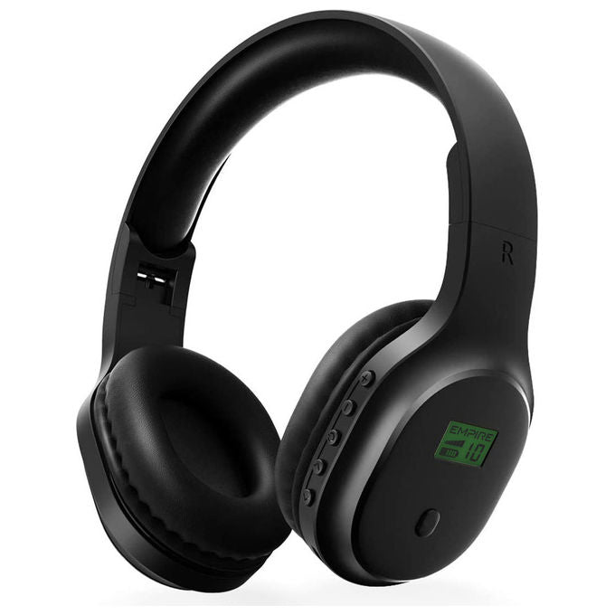 Empire Media Cuffie Wireless UHF Padiglione Nero per Studio Regolabili HT.H10