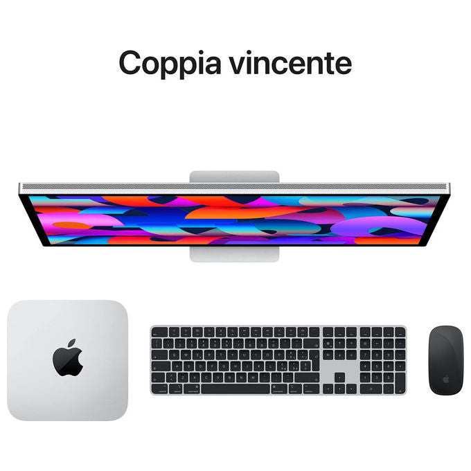 Apple, Studio Display, 27'' 5K, Vetro nanotexture, Adattatore VESA, Argento
