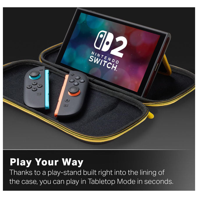 Powera Custodia Slim per Nintendo Switch 2 Pokémon Pikachu Tempesta Licenza Ufficiale Protettiva
