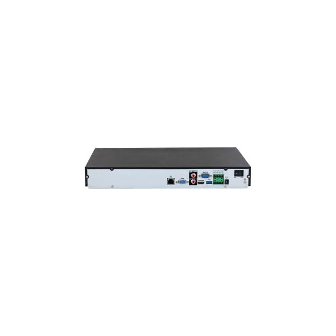 Dahua NVR5216-EI2 WizSense NVR IP AI 16 Canali 8K HDMI 448 Mbps Riconoscimento Facciale 2 HDD SATA colore Nero