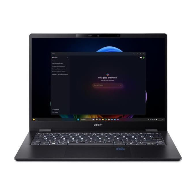 Acer TMP614-54T-TCO-76Q2 travelmate p6 14 core ultra 7 wuxga 16gb ddr5 512gb ssd windows 11 pro nero