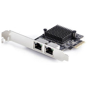 StarTech.Com, Scheda di Rete PCIe Gigabit a 2 Porte, 5G, Interfaccia LAN PCI Express, Realtek RTL8126