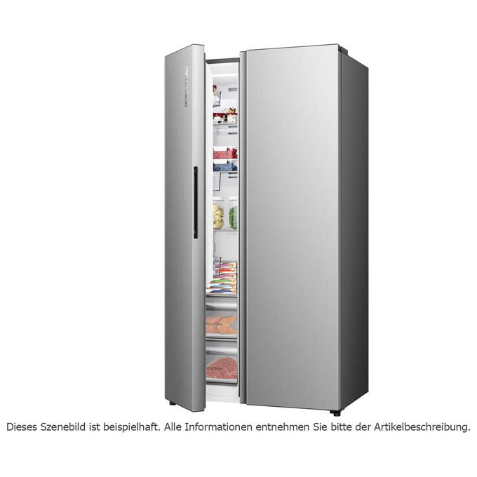 Hisense RS3P558NEIE Frigorifero Side by Side 544L Total No Frost 39dB Grigio (91,1x178,6x61,5 cm)