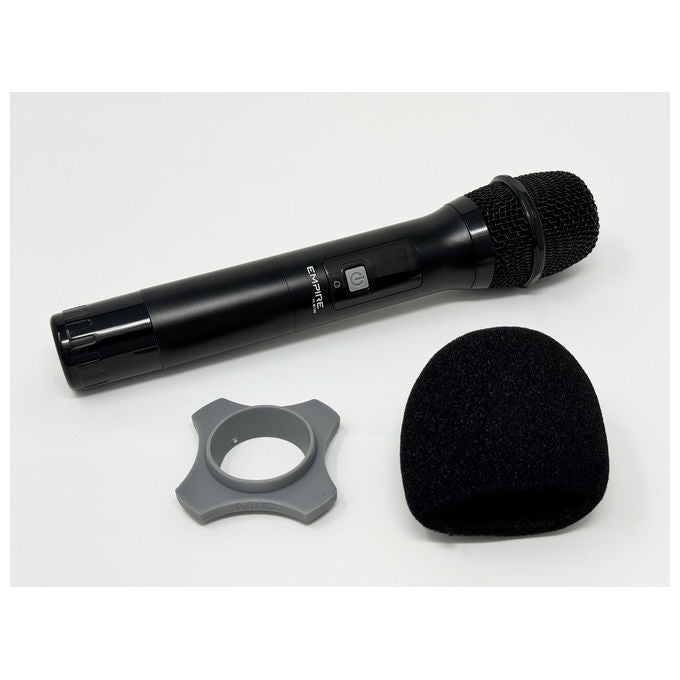 Empire Media, Microfono Wireless Nero Mi150 per Radio