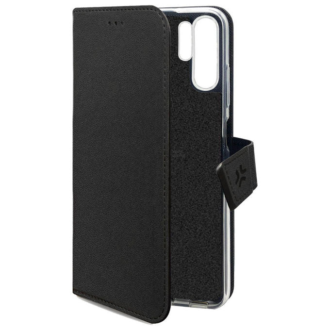 Celly WALLY1163 Custodia a Libro Portafoglio Samsung Galaxy S26 5G Ecopelle Chiusura Magnetica Funzione Stand 3 Slot Carte colore Nero