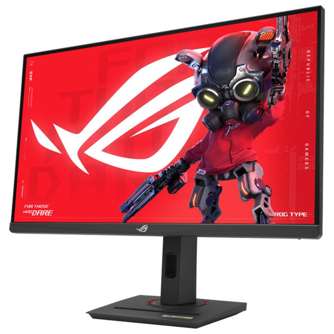 ASUS, Monitor Gaming 27'' HDR Fast IPS, 2560x1440, 320Hz, Compatibile G-Sync, Nero