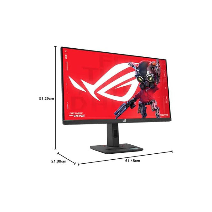 ASUS, Monitor Gaming 27'' HDR Fast IPS, 2560x1440, 320Hz, Compatibile G-Sync, Nero