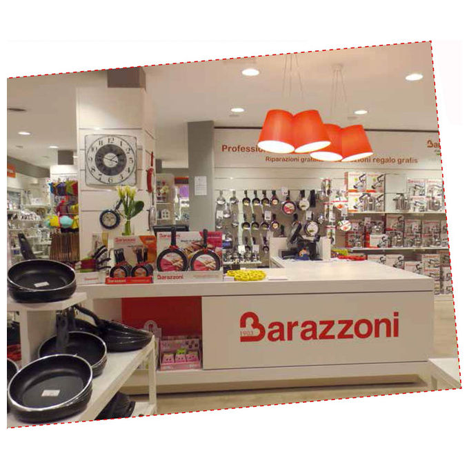Barazzoni 8015403521 Bistecchiera in Ghisa Manico Pieghevole 35x21 cm Induzione Gas Elettrico Forno 280° colore Nero