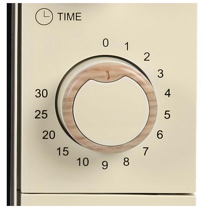 Tognana Iridea, Forno a Microonde con Grill, 20 L, Funzione Scongelamento, Champagne