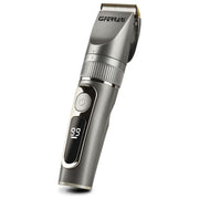 G3 Ferrari, Tagliacapelli e Barba Ricaricabile Razor Act, Batteria Litio, Display Digitale, Grigio