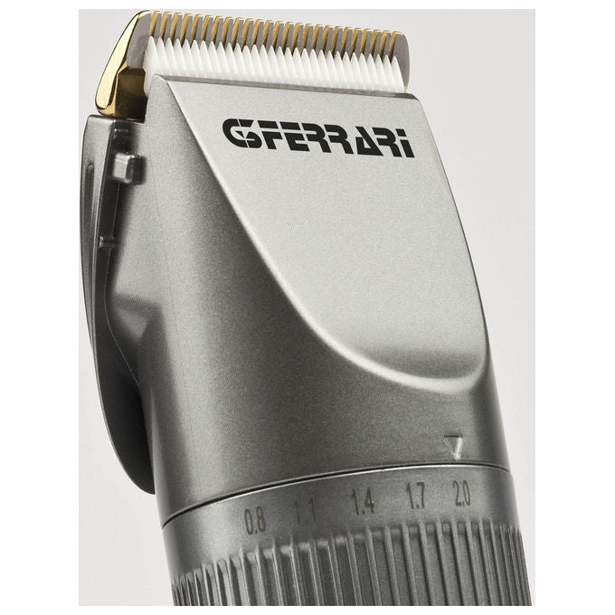G3 Ferrari, Tagliacapelli e Barba Ricaricabile Razor Act, Batteria Litio, Display Digitale, Grigio
