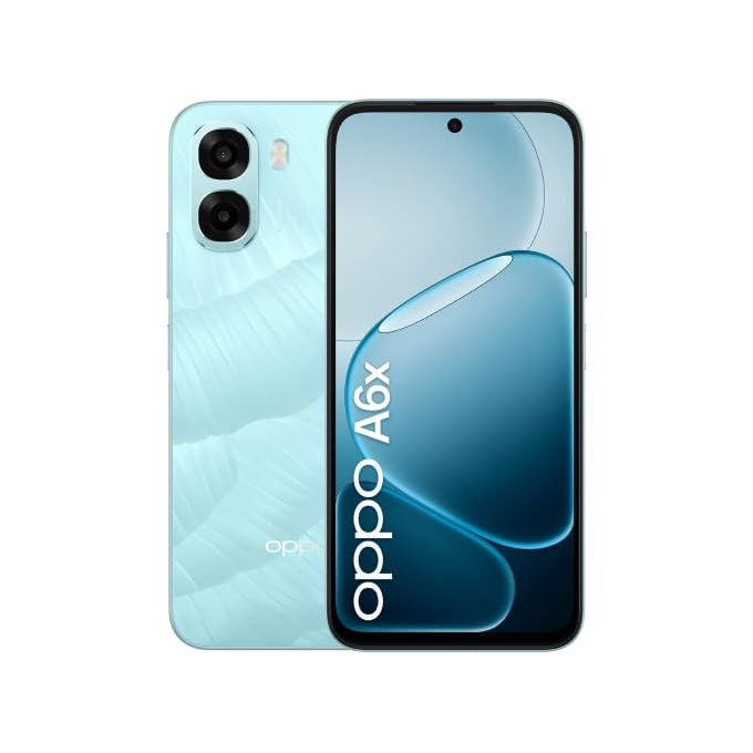 OPPO A6x, 4G, 4GB, 128GB, Dual SIM, Azzurro Ghiaccio