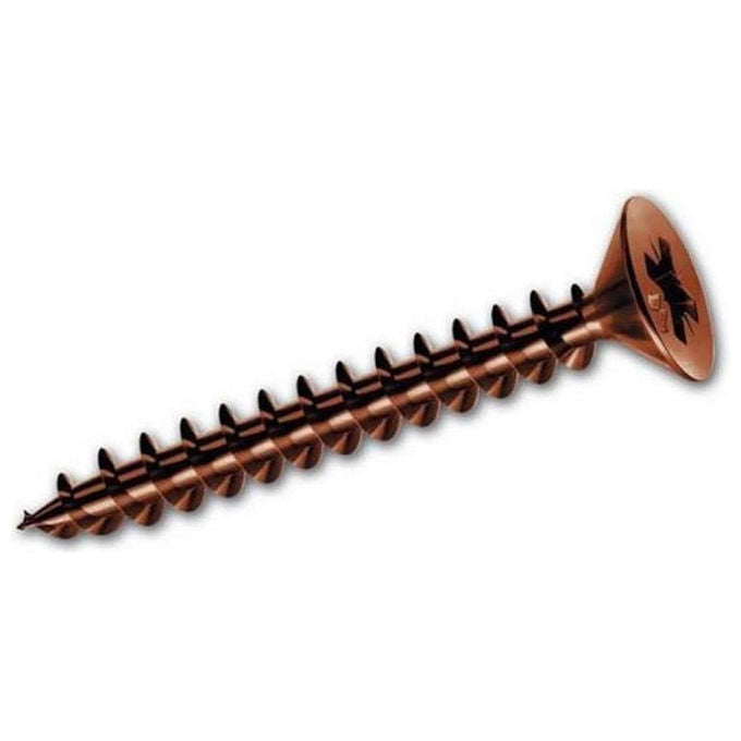 Hufirma viti per legno TSP bronzate, 3,5x25 mm, confezione da 500 pezzi, falegnameria
