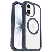 Otterbox Custodia Defender Series Pro XT Clear MagSafe Antiurto Trasparente-Blu per iPhone 17