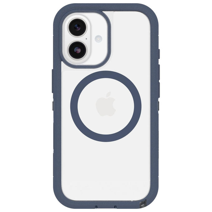 Otterbox Custodia Defender Series Pro XT Clear MagSafe Antiurto Trasparente-Blu per iPhone 17