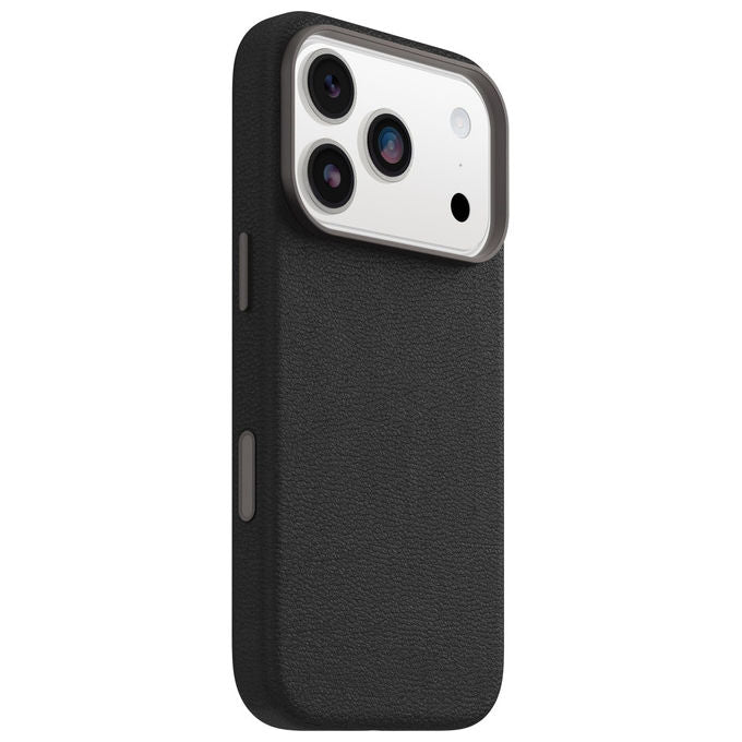 Otterbox Symmetry Series Cactus Leather MagSafe Custodia iPhone 17 Pro Antiurto Nera