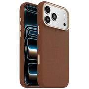 Otterbox Symmetry Series Cactus Leather MagSafe Custodia iPhone 17 Pro Max Marrone Antiurto