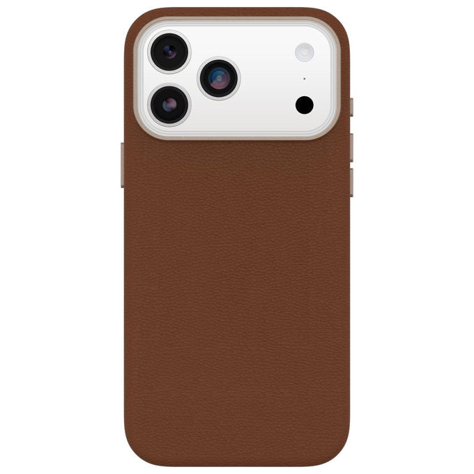 Otterbox Symmetry Series Cactus Leather MagSafe Custodia iPhone 17 Pro Max Marrone Antiurto