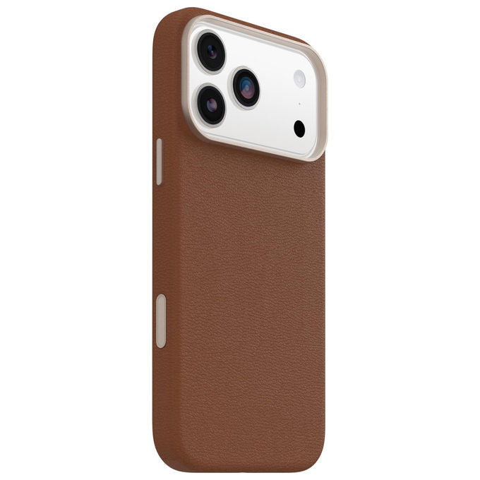 Otterbox Symmetry Series Cactus Leather MagSafe Custodia iPhone 17 Pro Max Marrone Antiurto