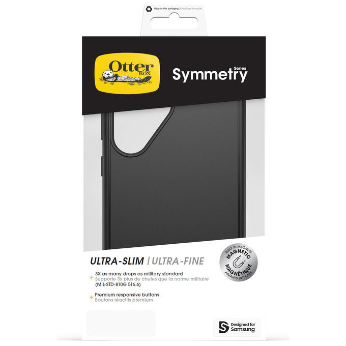Otterbox Cover Symmetry Series Magneti Antiurto Nero per Samsung Galaxy S25 Ultra