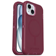 OtterBox, Custodia Defender Series MagSafe per iPhone 13, 14, 15, 16e, 17e, Antiurto, Rosa